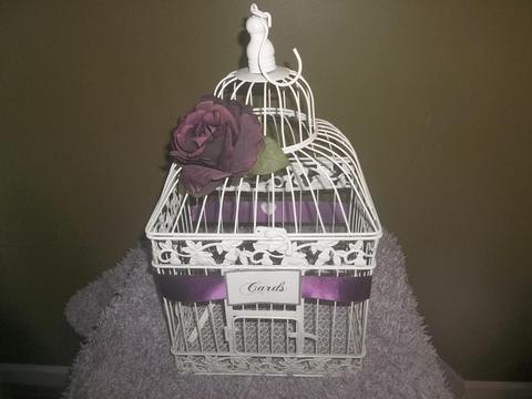 Small Dove Cage or for Cards 