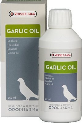 Click to open expanded view Versele-Laga Oropharma Garlic Oil Respiratory & Circulatory Health Pigeon Supplement, 8-oz bottle, slide 1 of 2 Slide 2 of 2 Versele-Laga Oropharma Garlic Oil Respiratory & Circulatory Health Pigeon Supplement, 8-oz bottle 