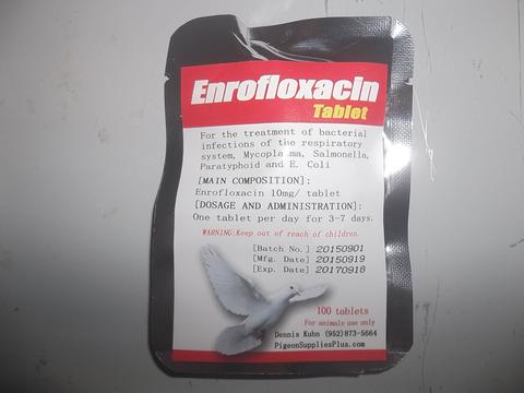 Enrofloxacin Tablets Enrofloxacin Tablets (100 tabs)