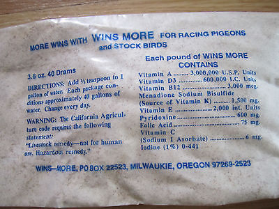 Wins More, 3.6 oz packet Wins More, 3.6 oz packet